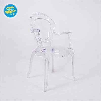 China Contemporary Customized Transparent Dining Chair for sale