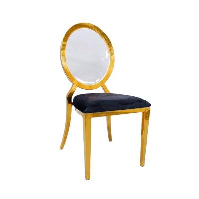 China Modern Gold Banquet Chair for sale