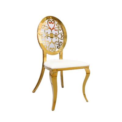 China Modern rose gold regaling chair for sale