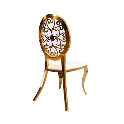 China Modern Banquet Furniture Gold Cross Legs Chair for sale
