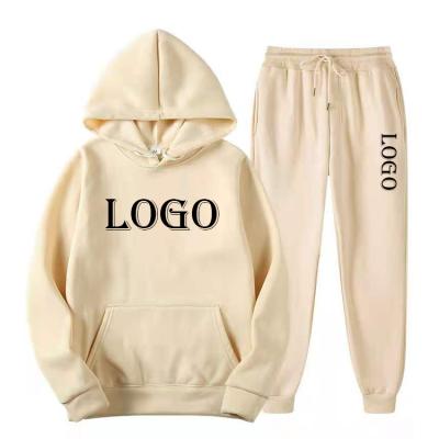 China Custom Men's Pullover Jacket Gym Pant Men's Hoodies Set Anti-Shrink Fitness Jogging Tracksuit Men's Sweatshirts for sale