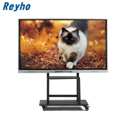 China Popular Interactive Whiteboard Flat Panel 86 Inch Android Smart TV; ¤ 420W for sale