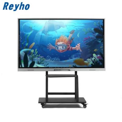 China Hot Selling Double System Smart Electronic Interactive Whiteboard School Smart Board â ¤ 420W for sale