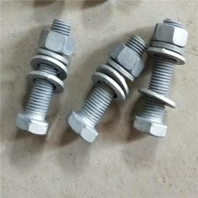 China Hot-Dip Galvanized Bolt Steel Anchor Bolt With A Competitive Price carbon steel for sale