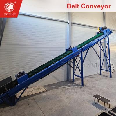 China Curva flexível da correia transportadora para transporte de pó e material granular à venda