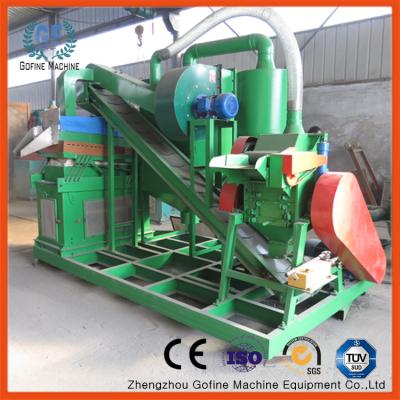 Chine Granulatoire de câblage cuivre de chute de 100 Kgh expulsant et séparant la machine d'unité à vendre