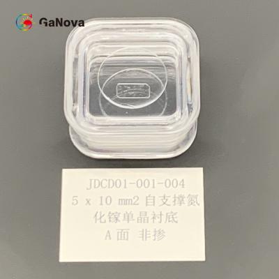 China TTV ≤ 10µm A-Face Un-Doped N-Type Free-Standing GaN Single Crystal Substrate Resistivity 0.1 Ω·cm Power Device/Laser W for sale
