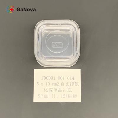 China SP-Face 11-12 Un-Doped N-Type Free-Standing GaN Single Crystal Substrate Resistivity 0.05 Ω·cm Macro Defect Density 0cm⁻² for sale