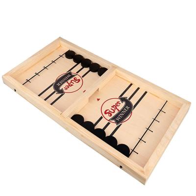 China Environmental Popular Bouncing Chess Catapult Chess Bumper Chess Parent-child Interactive Board Game Tabletop Hockey Toy for sale