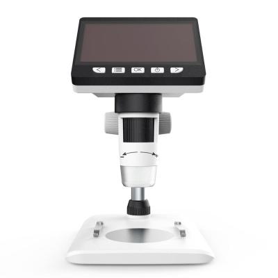 China 4.3 Inch Display With Memory Card Function 1000X Stereo Handheld Digital Microscope For PCB Board Inspection 1307 for sale