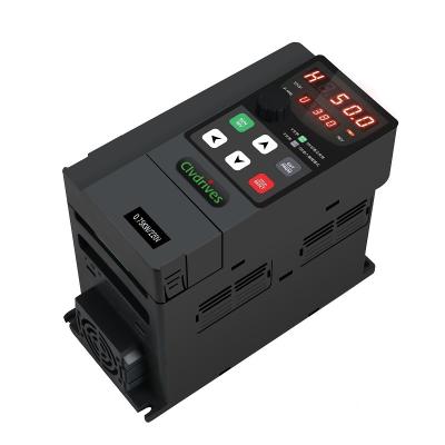 China Inverter CLV V0007G1 dc to ac VFD factory price 0.75kw 220v single phase converter customized high performance drives shenzhen for sale