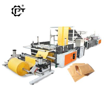 China Hotels New Technology High Speed Laminated Kraft Paper Air Bubble Bag Mailer Envelope Bag Making Machine for sale