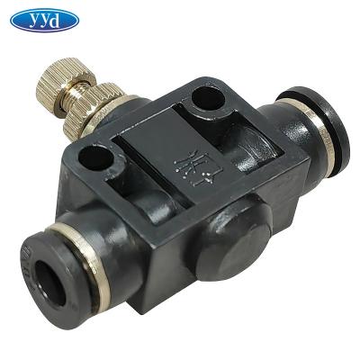 China YYD Tool Speed Control Switch Air Inlet Control Valve Air Circulation Valve Pneumatic Component Air Pressure Adjustment Head for sale