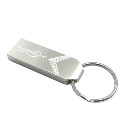 China Fast Speed Data Saving Fine Workmanship Silver Metal USB Flash Drive Customized Unencrypted Bulk Cheap Usb Flash Drive for sale