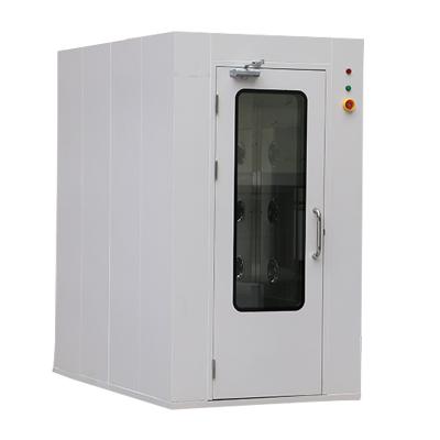 China Double Blowing Industrial Air Shower Wind Speed Adjustable Flow Hood Air Shower for sale