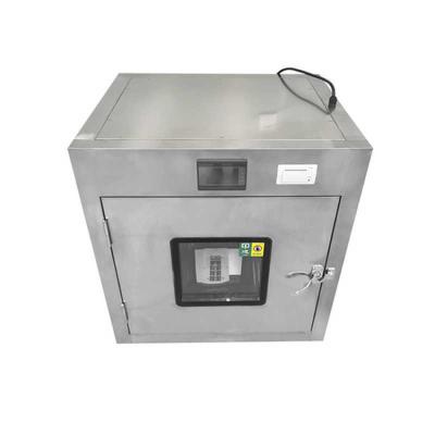 China Clean Room Xenon Light Pass Box Electrostatic Interlocked 304 Stainless Steel for sale