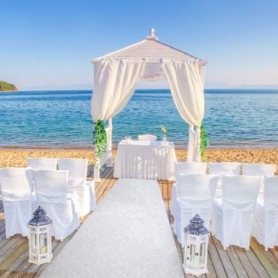 China Non-Slip Aisle Runner Wedding Carpet in Roll 3FT x 100FT for Wedding Party Indoor and Outdoor with Pull String and Double Sided Tape for sale