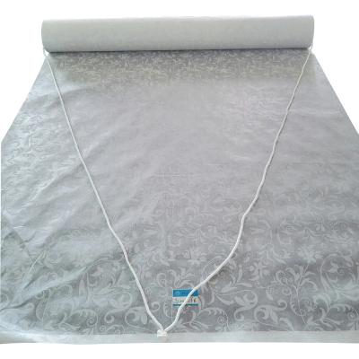 China Non-Slip Guangzhou factory hot wholesale white aisle runner high quality wedding carpet 3ft width 100ft length in roll for sale