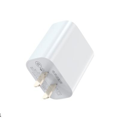 China NULIKE Fast Speed PD 20W USB-C Charger Power Adapter Fast Charging Type C USB A+C PD Dual Port Wall Charger for iPhone for xiaomi for Huawei for sale