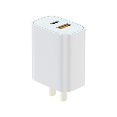 China NULIKE Speed Quick Charging Phone Chargers Set With 20W Dual Port USB A+C 33 Watt Palladium Charger For Samsung Oppo Vivo Xiaomi for sale