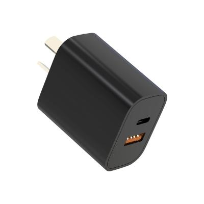 China From Speed NULIKE Hotsale 20W Smart Chip Super Silicon Travel Charger Palladium and Qc3.0 Port Fast Charging Fast Charger For Samsung Xiaomi Apple for sale