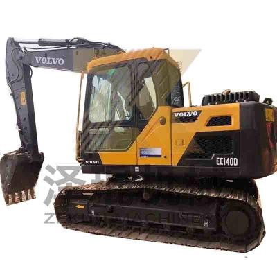 Китай 77.4КВт Подержанная Volvoec140d Оригинальная экскаваторная машина среднего размера Вес 15870 кг продается