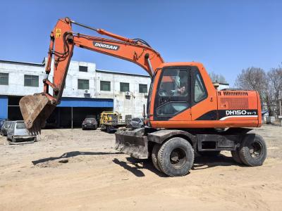 China Used Doosan DH150W-7 Wheel Excavator Good condition for Sale for sale
