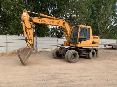 China Hyundai R140W-7 Wheeled Excavator – 14 Ton Class For Sale for sale
