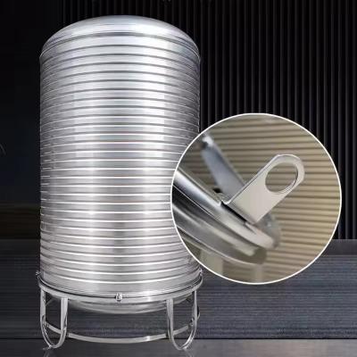 China Round custom stainless steel water tanks cylindrical For Water Treatment for sale