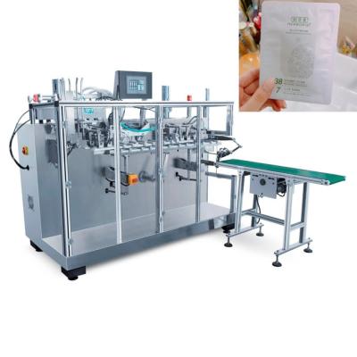 China Cosmetic Mask Pack Machine / Semi Automatic Non Woven Mask Machine for sale