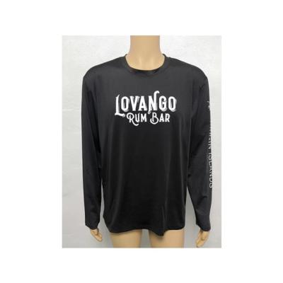 China Anti-wrinkle Polo Long Sleeve Threaded Neckline Polyester Spandex for sale