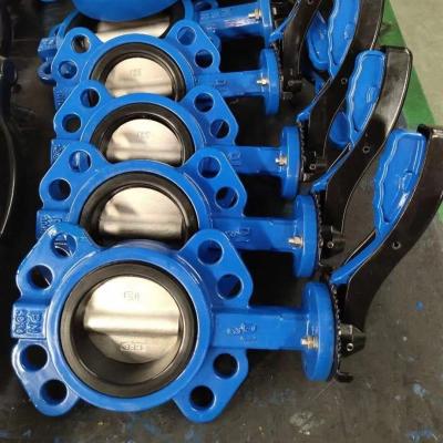 China DN100 Stainless Steel Butterfly Valve All Purpose PTFE And Vinyl With Durable Clamp for sale