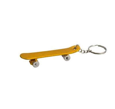 China Viable Skateboard Key Chain Bottle Opener With Custom Logo Engraved Premium Beer Bottle Opener for sale