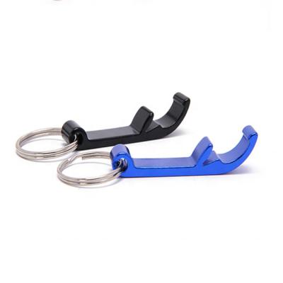 China B006 Durable Beverage Bar Bottle Opener Key Chain Aluminum Bulk Key Chain Bottle Opener for sale