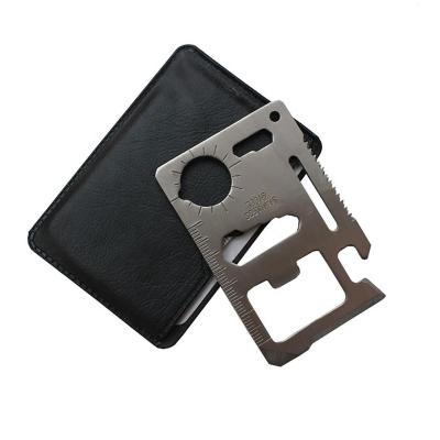 China Stainless Steel Credit Card Bottle Opener Sustainable Multi Function for sale