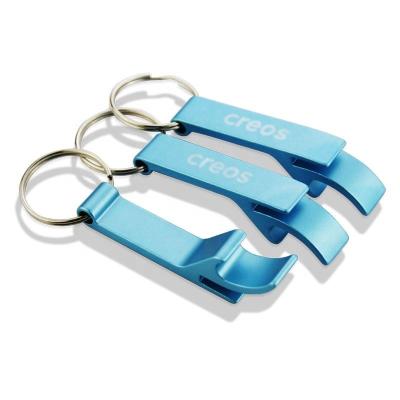 China Can Opener And Bottle Opener Yiwu Factory Wholesale Cheap Anodized Aluminum Can Bottle Opener Key Chain Bottle Opener Ring for sale
