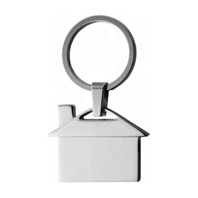 China Metal House Shaped Key Ring for sale