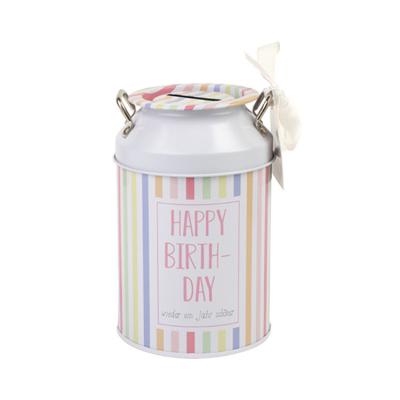 China Coin Bank Children's Coin Bank Children's Tin Can High Quality Sealed Lid Piggy Bank Save Coin Piggy Bank Food Grade Size Tin Box for sale