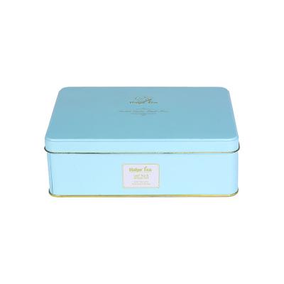 China Empty Tea / Coffee / Tea Food Grade Metal Sugar Tin Can Container With Plug-In Small Lid / Cover for sale