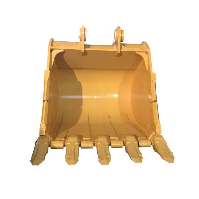 China Construction works E349 Excavator Parts Wear-Resistance Rock Heavy Duty Excavator Bucket for sale
