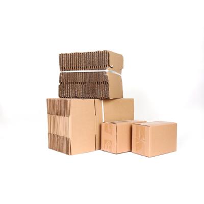 China Biodegradable Superstrong Courier Cardboard Paper Box Packing Box For Custom Shipping Boxes Cardboard for sale