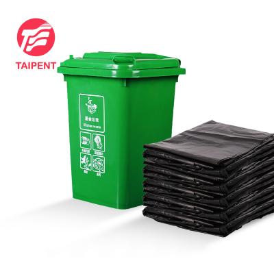 China Shock Resistance More Features Black Industrial Heavy Duty Garbage Plastic Bag For Property Sanitation Hotel for sale