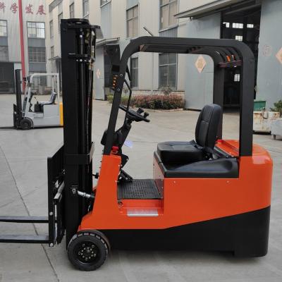 China Compact 3 Wheel Electric Forklift 1.0 Ton 1.5 Ton Portable Electric Forklift for sale