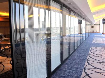 China Modern Sleek Design Glass Partition Walls For Home Office Sound Dampening for sale
