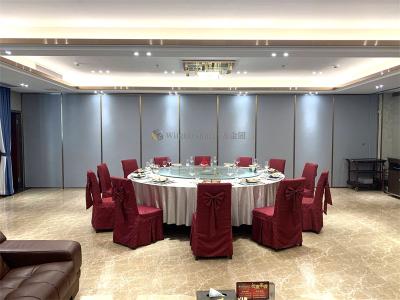 China Privacy Function Decorative Partition Wall Movable Wall Panels Aluminum Frame for sale