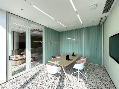 Chine Classe A Particules murales mobiles résistantes au feu, isolantes acoustiques, cadre en alliage d'aluminium à vendre