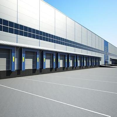 China GB Standard Metal Storage Facility Warehouse Prefabricated Buildings With H Shape Beam Main Frame Durable for sale