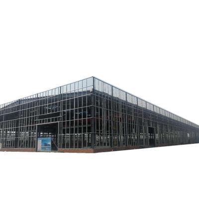 Chine Peinture de structures en acier préfabriquées H acier avec lumière galvanisée à vendre