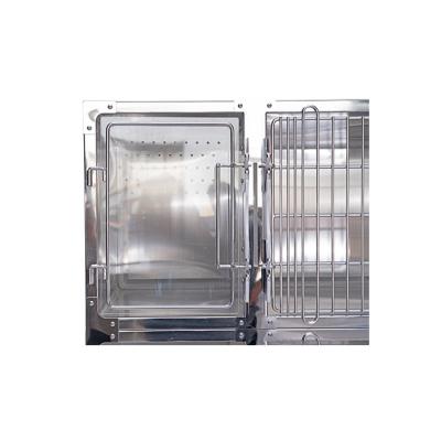 China 304 Stainless Steel Large Veterinary Clinic Dog Veterinary Instrument Stainless Steel Factory Supply Equipment Animal Cages For Sale Factory Supply for sale