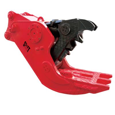 China Construction works Hot Selling Excavator Hydraulic Concrete Pulverizer Wear Resistance For Longer Working Life for sale